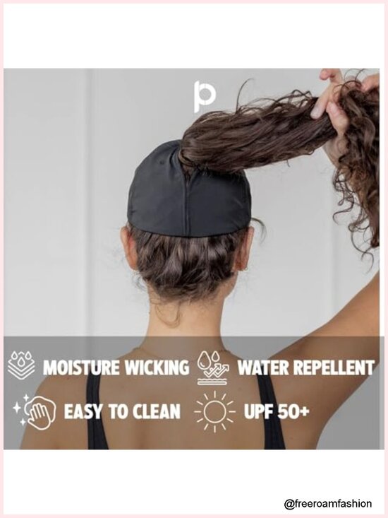 Women\'s Baseball Cap with Magnetic Closure for Ponytails main image 6